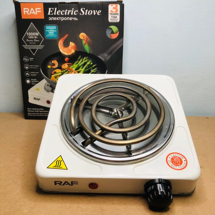 RAF 1000W Portable Electric Stove – Compact & Convenient Cooking