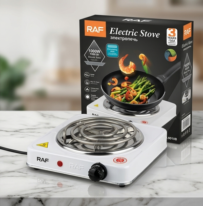 RAF 1000W Portable Electric Stove – Compact & Convenient Cooking
