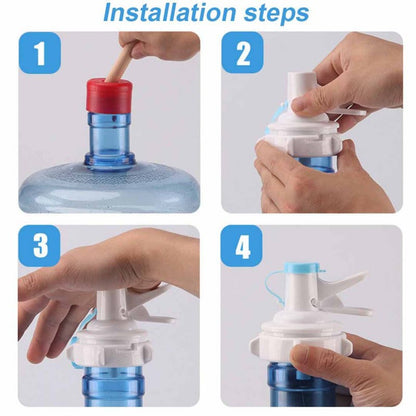 Portable Water Dispenser Bottle Stand with Nozzle Tap