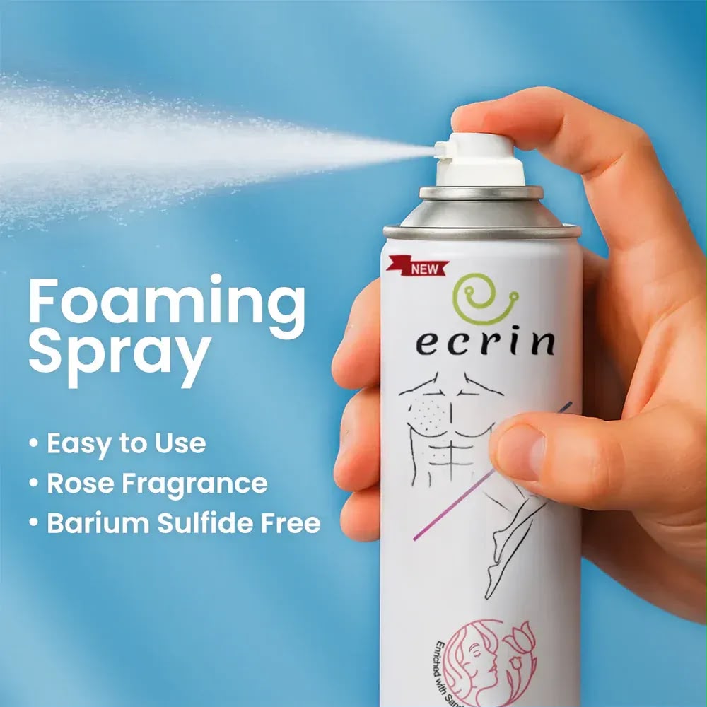 Ecrin Foaming Body Spray | Easy-to-Use Foaming Spray