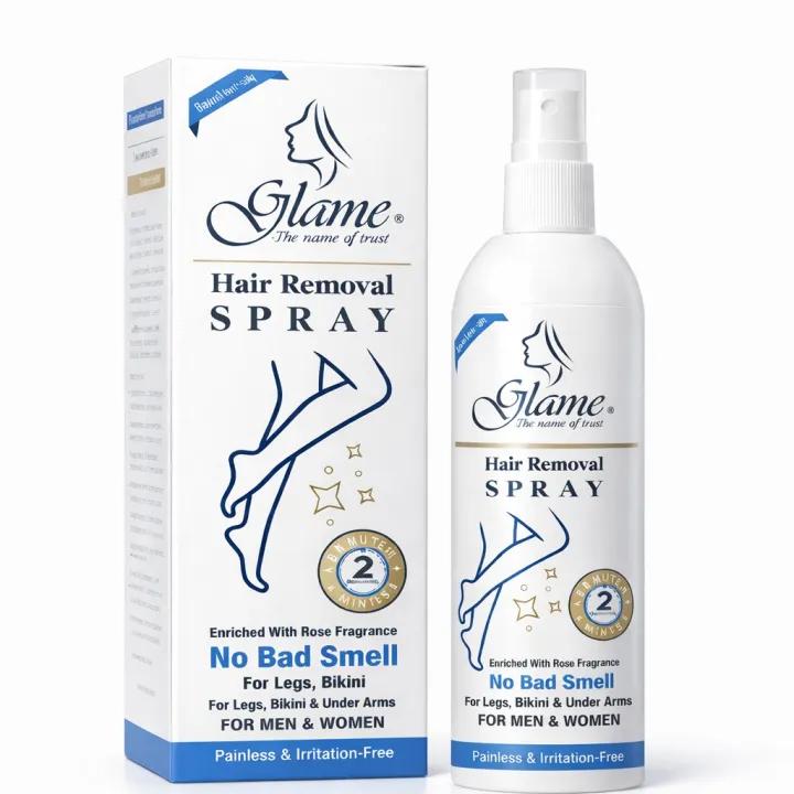 Glame Hair Removal Spray For Men & Women